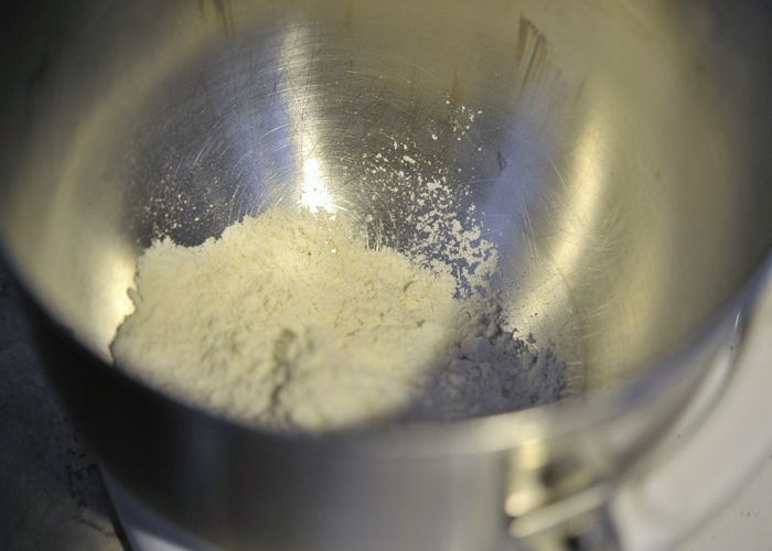 GF Flour in the Kitchenaid