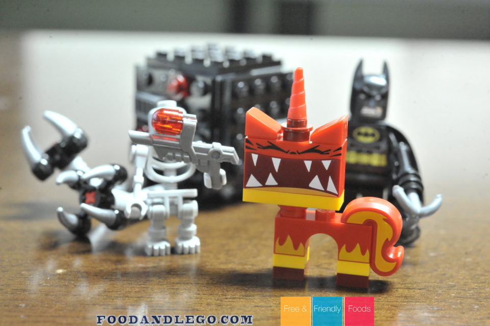 Free and Friendly Foods LEGO Review Angry Kitty