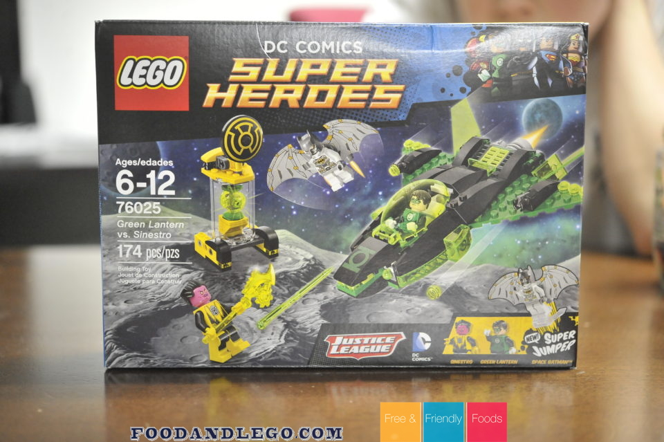 Free and Friendly Foods LEGO Review Green Lantern