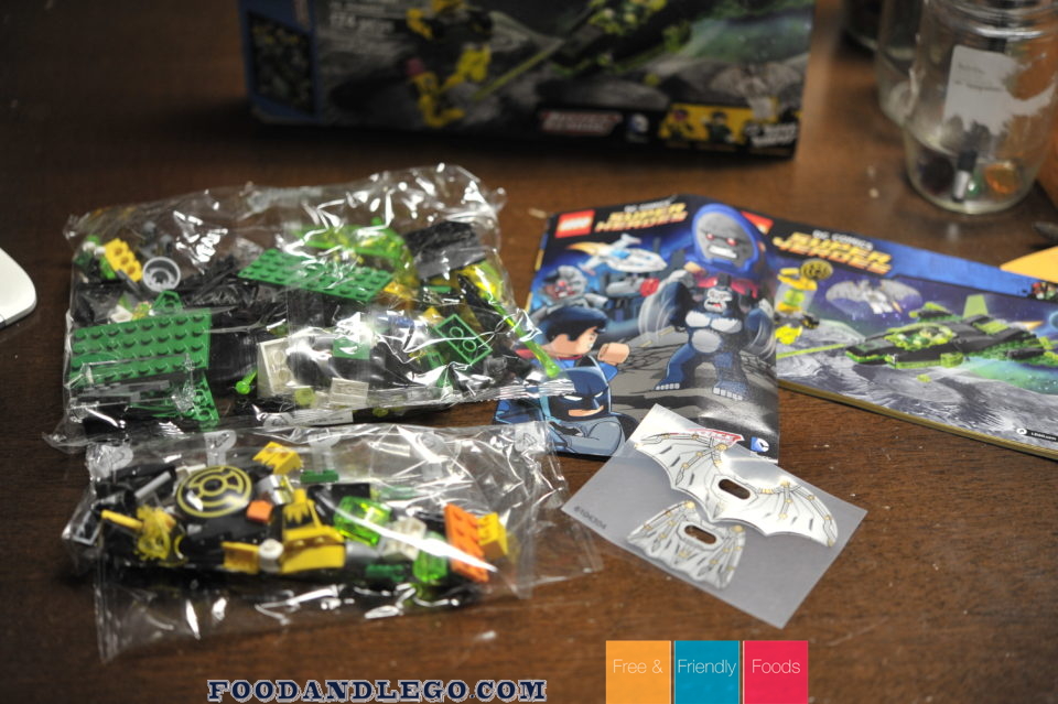 Free and Friendly Foods LEGO Review Green Lantern