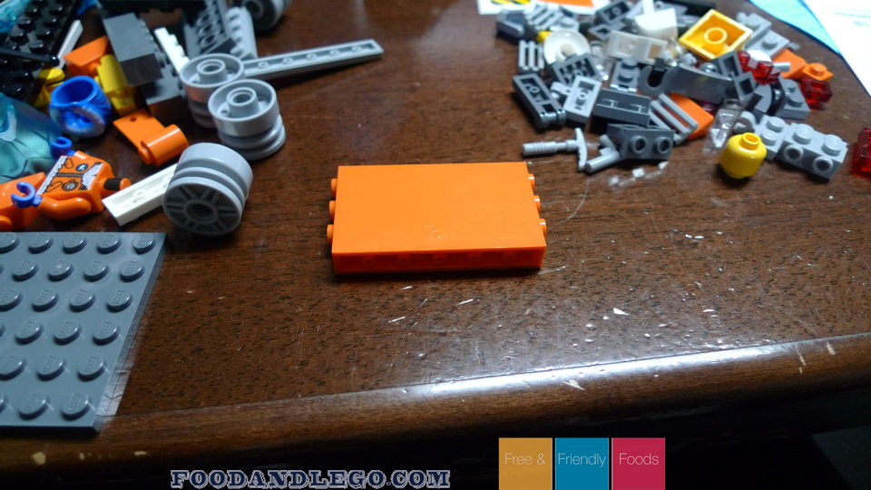 Free and Friendly Foods LEGO Review Arctic Ice Crawler