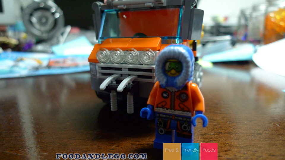 Free and Friendly Foods LEGO Review Arctic Ice Crawler