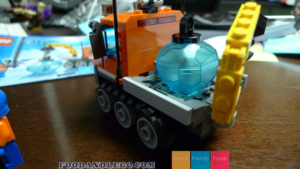 Free and Friendly Foods LEGO Review Arctic Ice Crawler