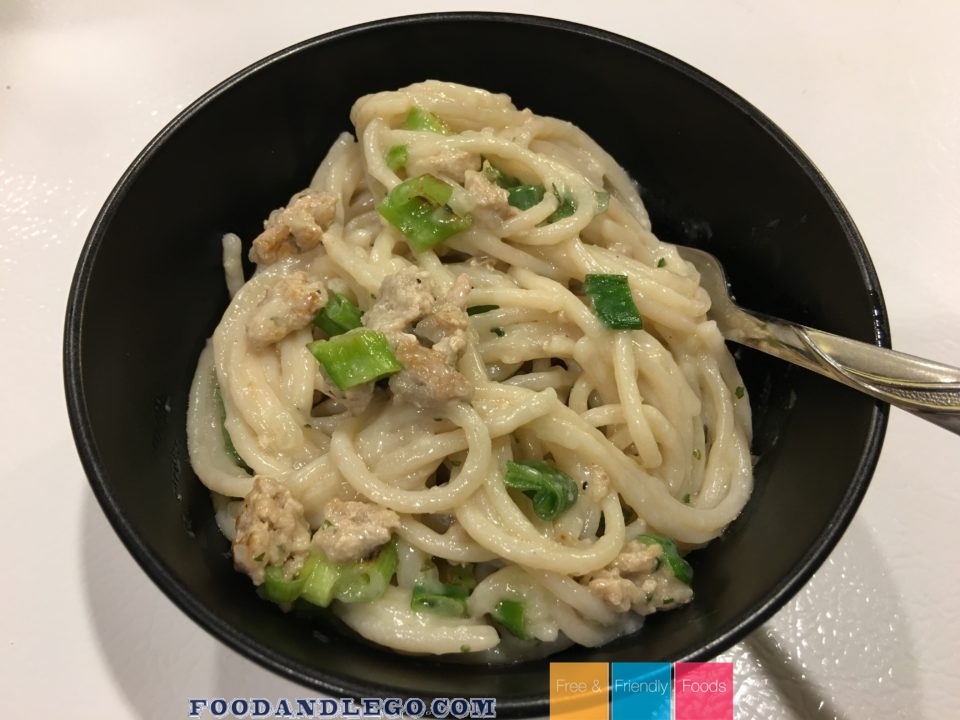 Free and Friendly Foods Weekly Challenge Craemy Turkey Noodles