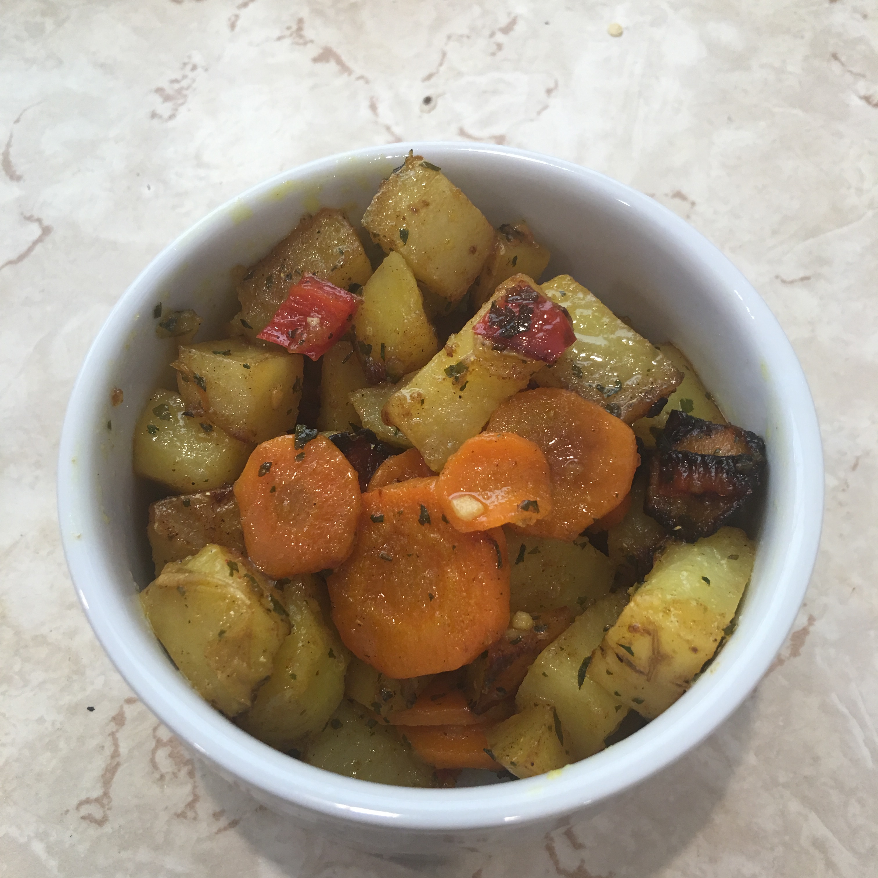 Free and Friendly Foods Indian Inspired Spiced Vegetables