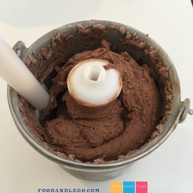 Free and Friendly Foods Pale Chocolate Ice Cream
