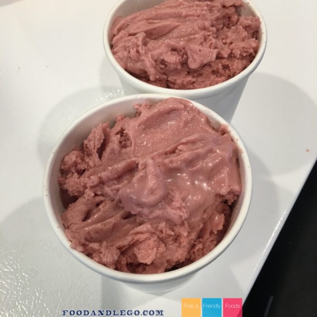 Free and Friendly Foods Strawberry Ice Cream
