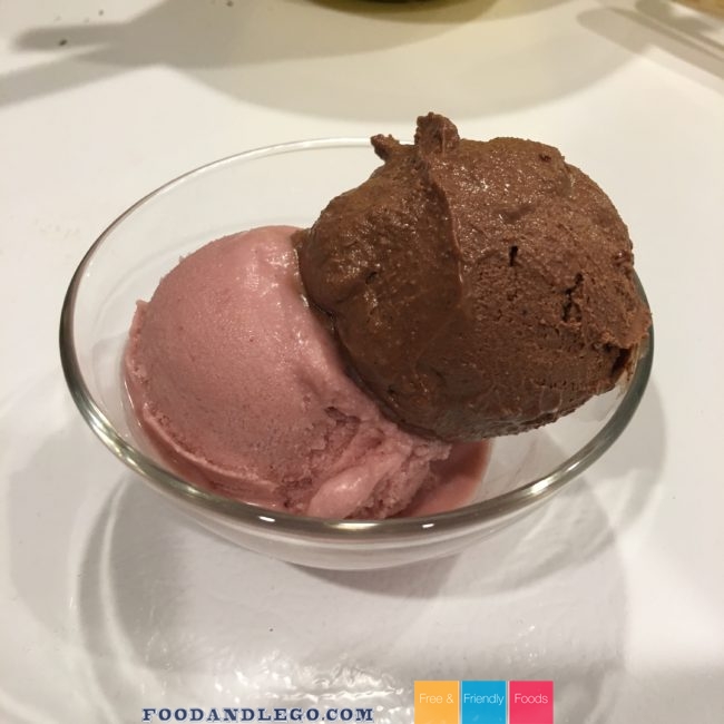 Free and Friendly Foods Strawberry Ice Cream