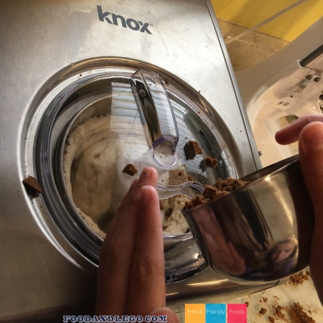 Free and Friendly Foods Lemon Gingerbread Ice Cream