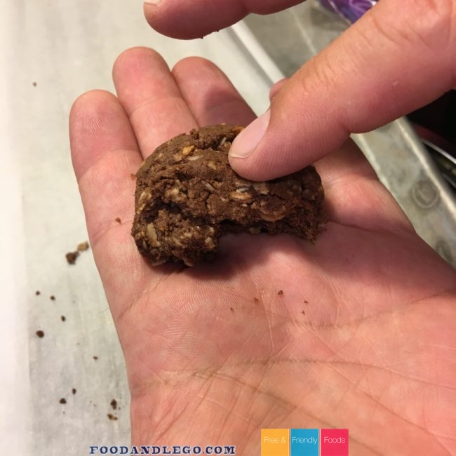 Free and Friendly Foods Chocolate Peanut Butter Oat Cookies