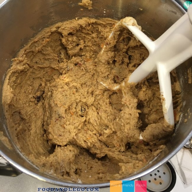 Free and Friendly Foods Carrot Cake Cookies & Crumbles
