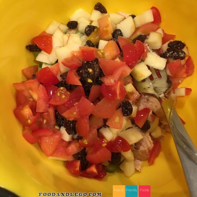 Free and Friendly Foods Festive Tuna Salad