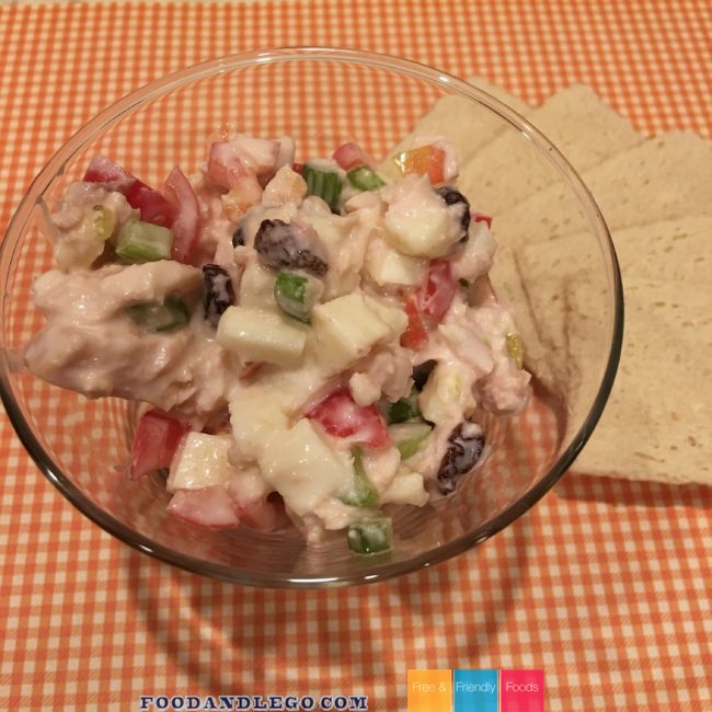 Free and Friendly Foods Festive Tuna Salad
