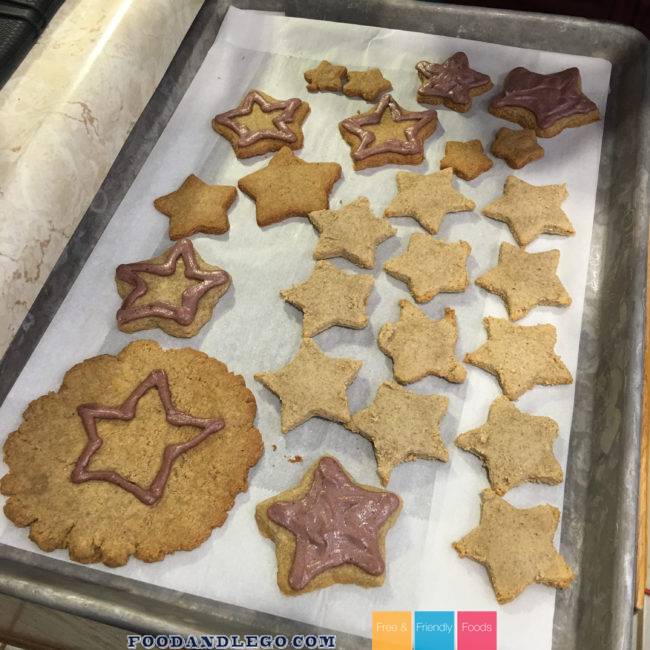 Free and Friendly Foods Paleo Star Cookies