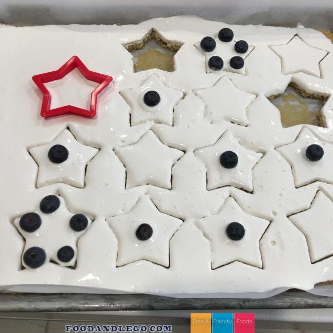 Free and Friendly Foods Lemon Star Cake