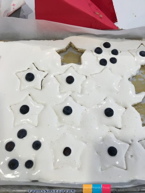 Free and Friendly Foods Lemon Star Cake