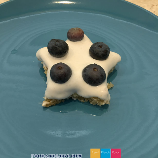 Free and Friendly Foods Lemon Star Cake