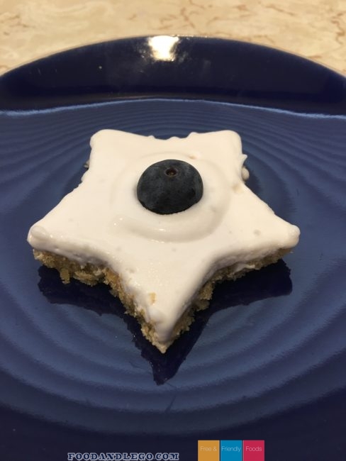Free and Friendly Foods Lemon Star Cake