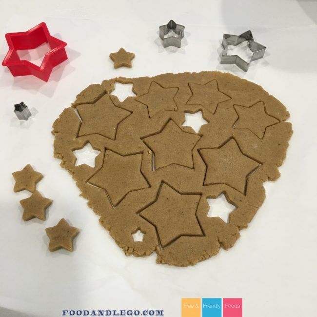Free and Friendly Foods Paleo Star Cookies