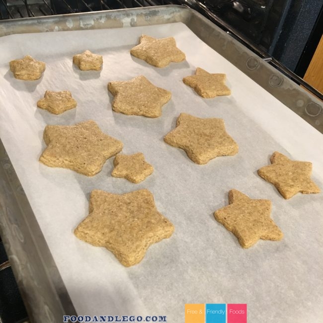 Free and Friendly Foods Paleo Star Cookies