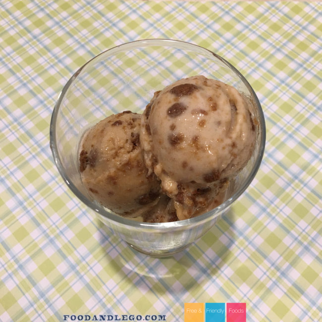 Free and Friendly Foods Lemon Gingerbread Ice Cream