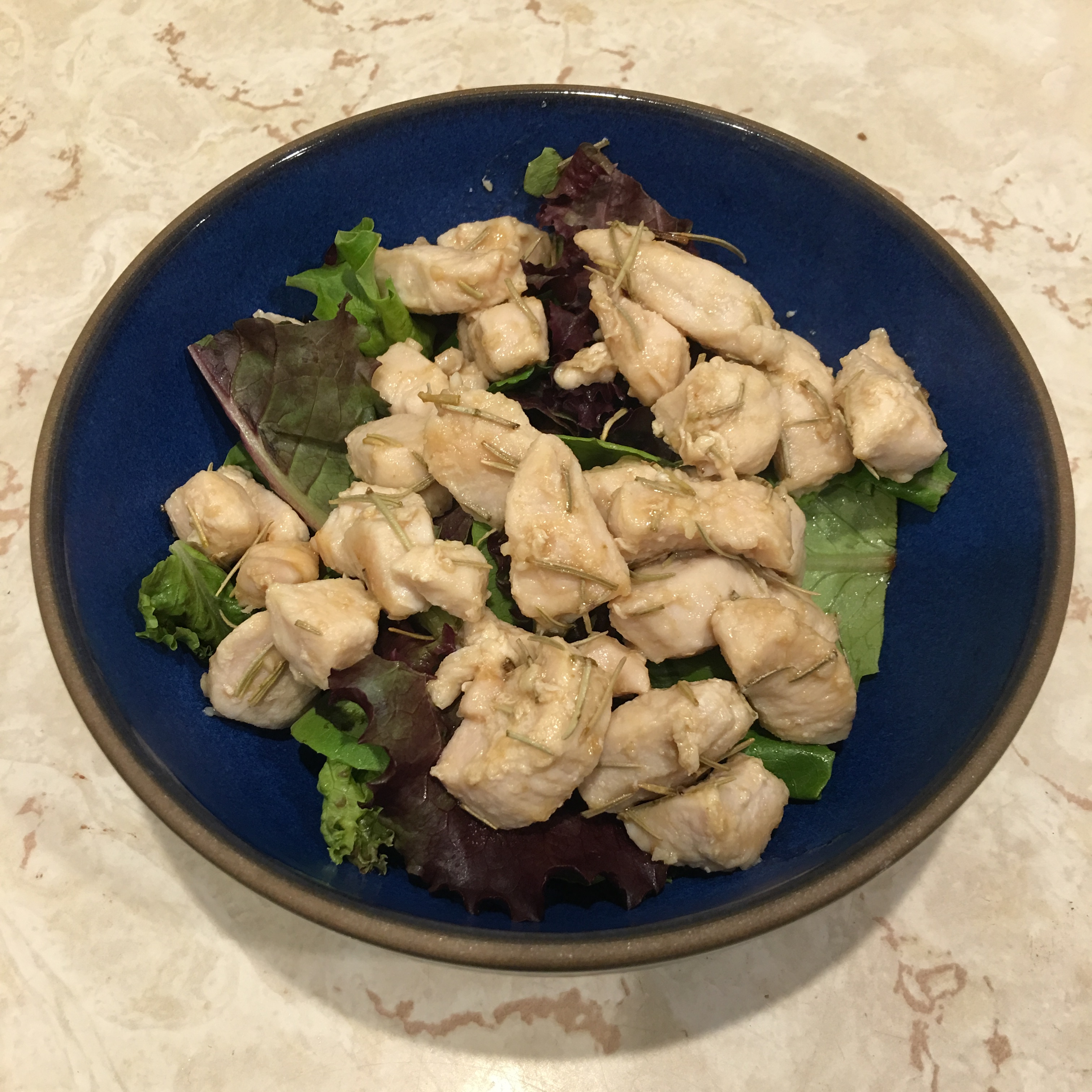 Free and Friendly Foods Rosemary Ginger Chicken Salad