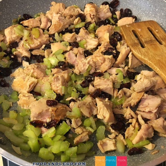 Free and Friendly Foods Cranberry Tuna Pasta