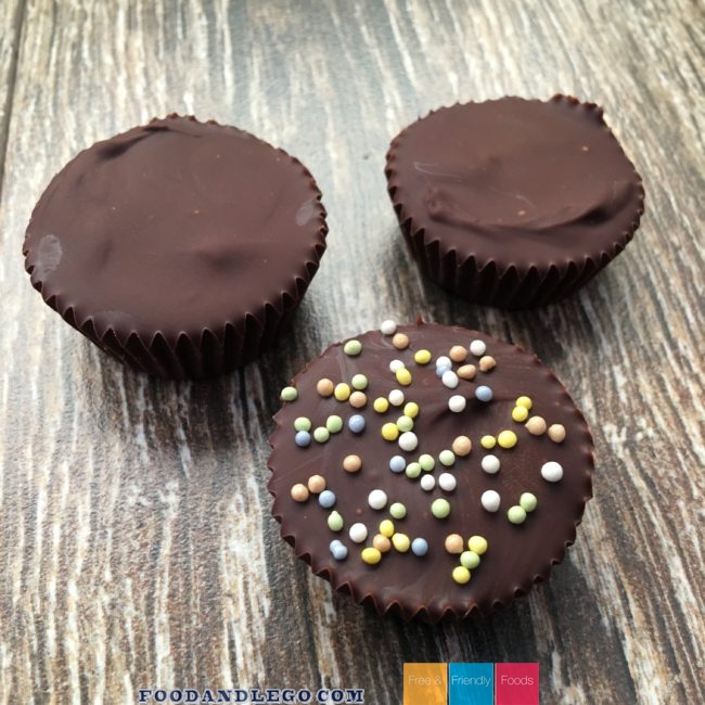 Free and Friendly Foods Almond Butter Cups