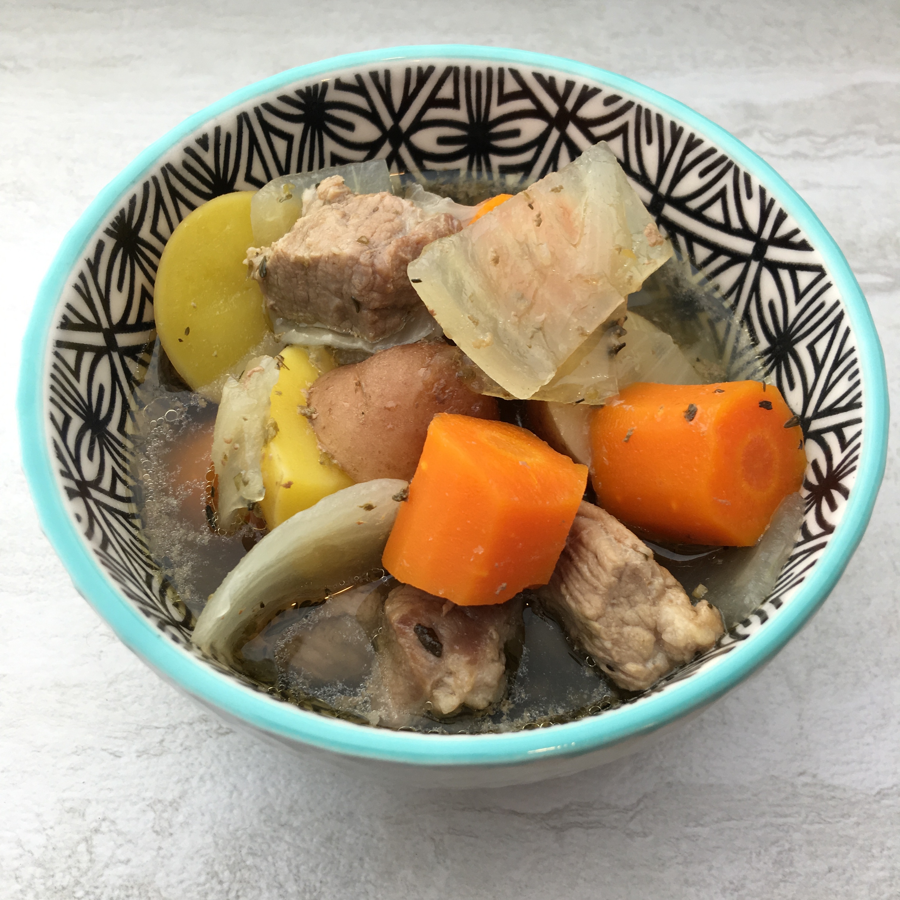Free and Friendly Foods Simple Pork Stew by The Allergy Chef