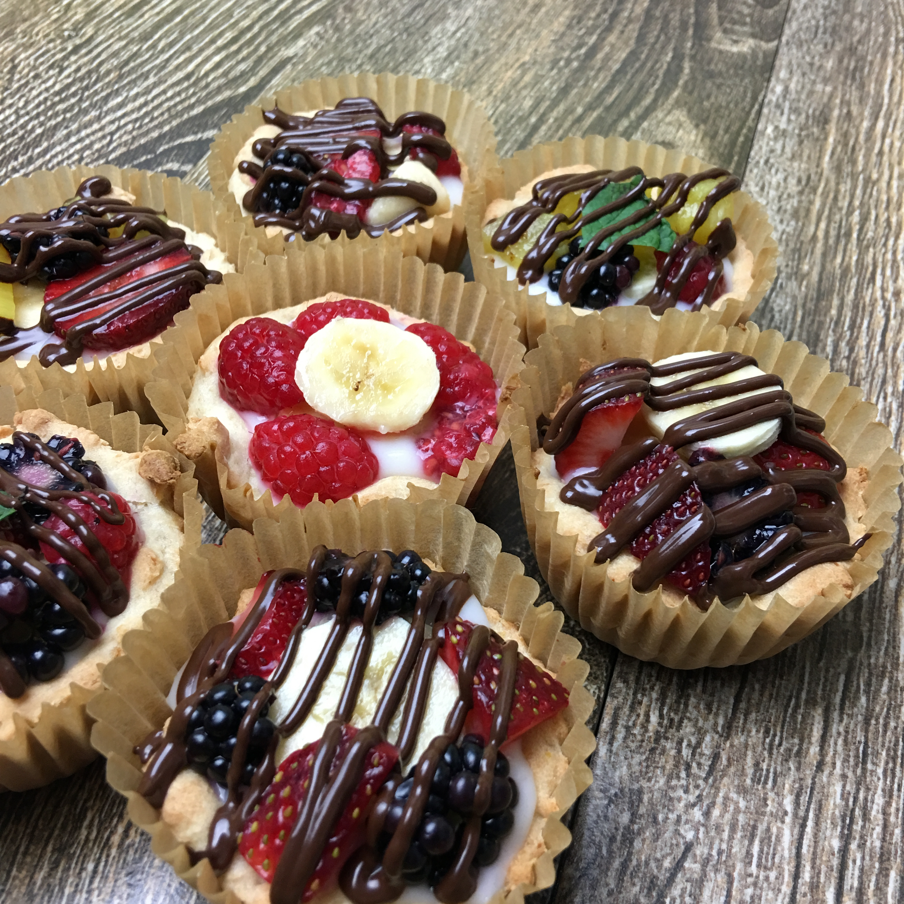 Allergy Free Fruit Pizza Cups by The Allergy Chef