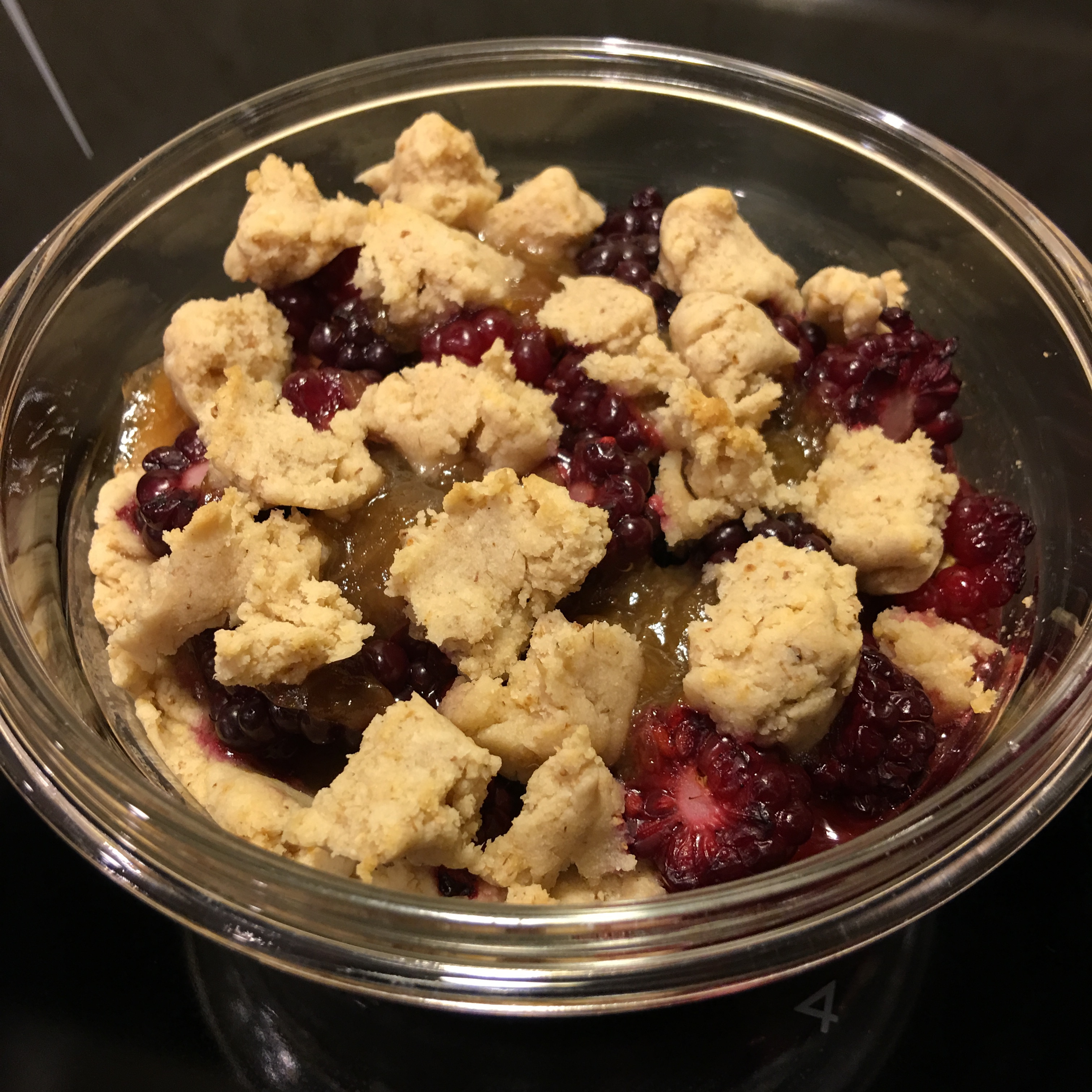 Peach and Blackberry Pie by The Allergy Chef