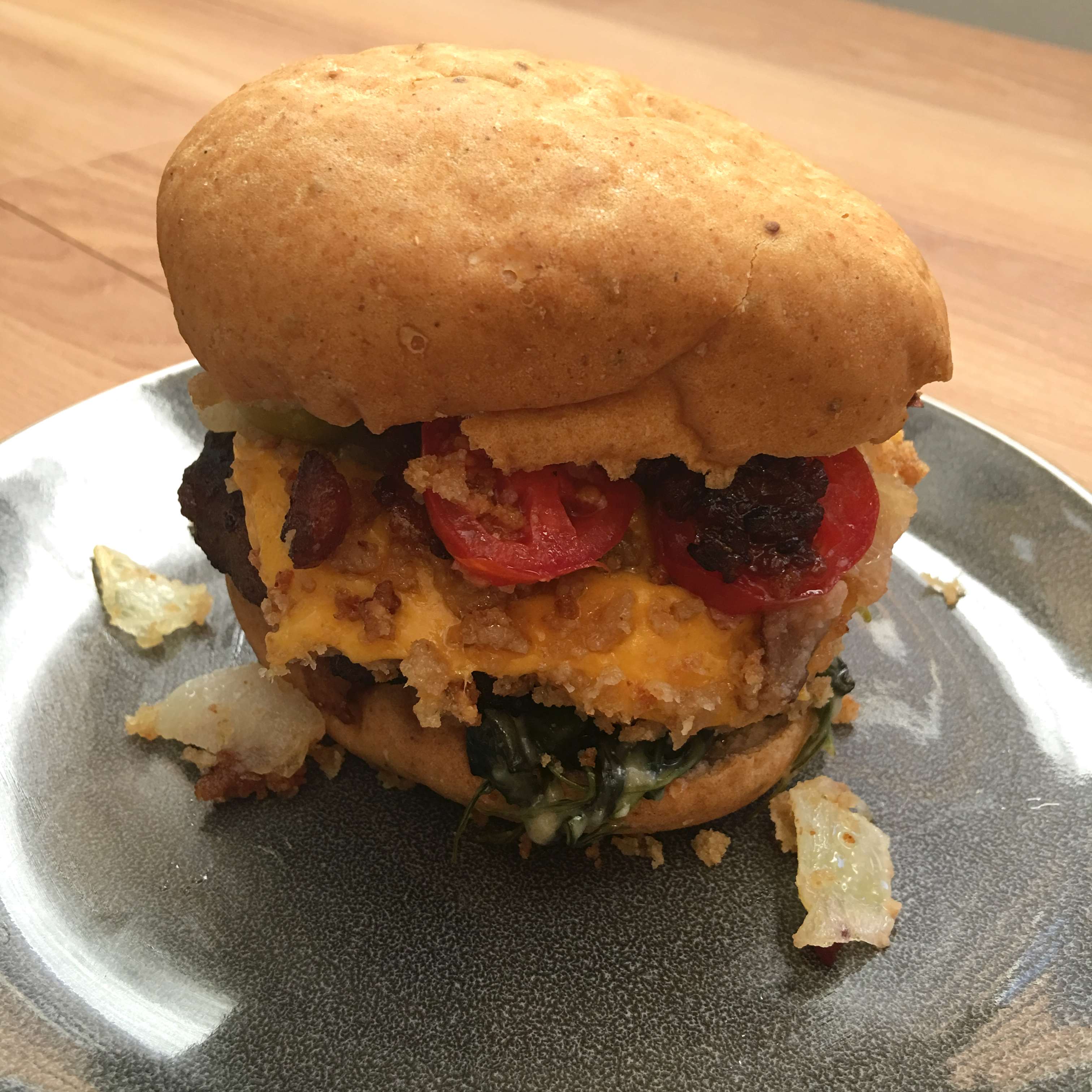 Gluten Free Ultimate Pork Burger by The Allergy Chef