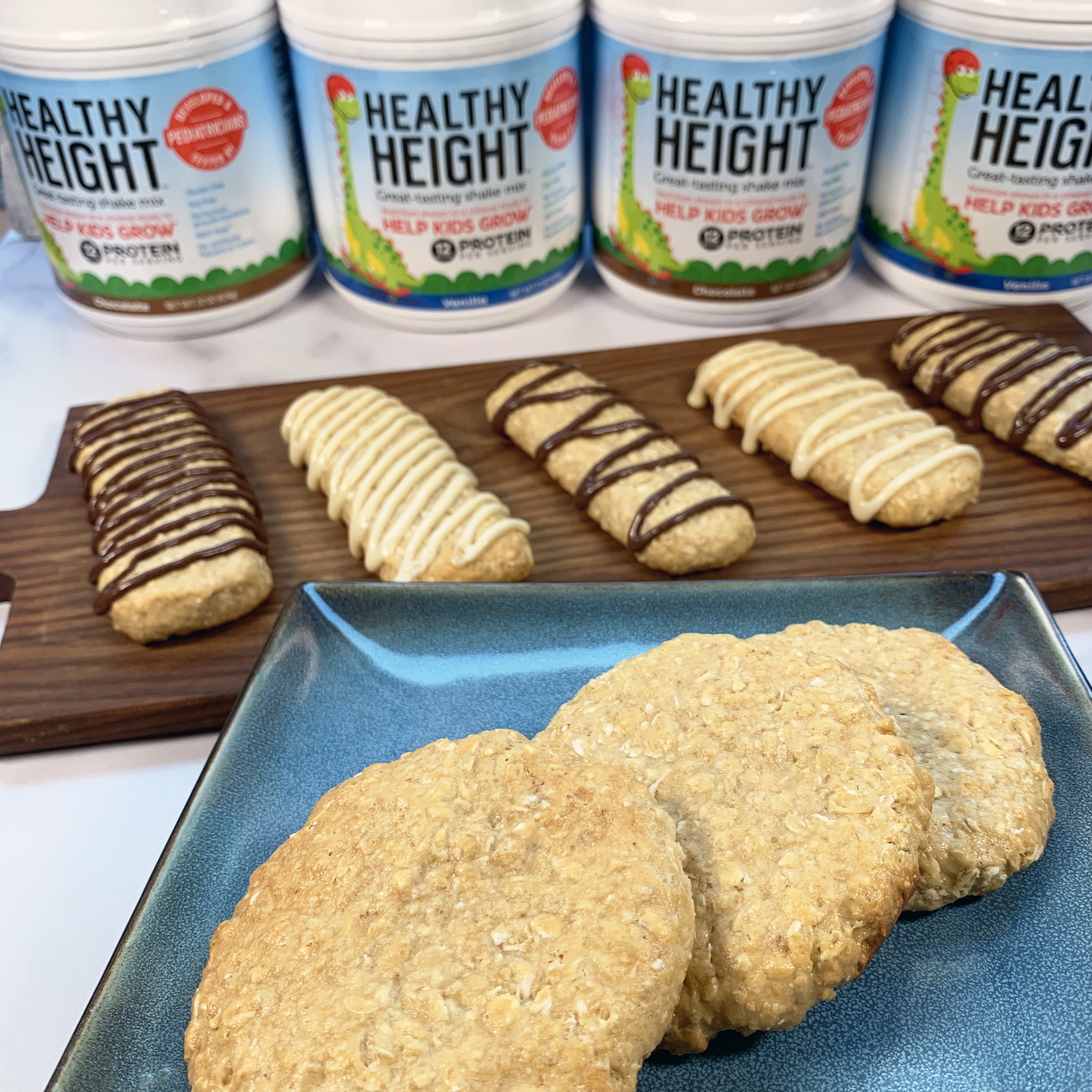 Healthy Height Oatmeal Cookies by The Allergy Chef