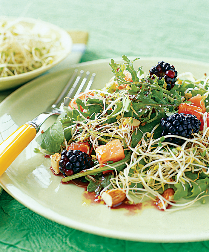Broccoli & Blackberry Salad
