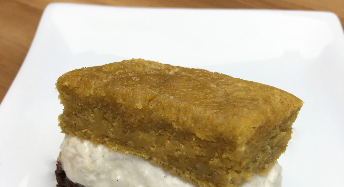 Free and Friendly Foods Gluten Free & Vegan Pumpkin Brownie Bar